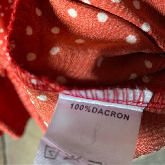 Brick 🧱 Red Tier Dress - Picture 5 of 6